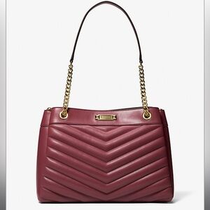 Michel Kors NWT Whitney Medium Quilted Tote Bag